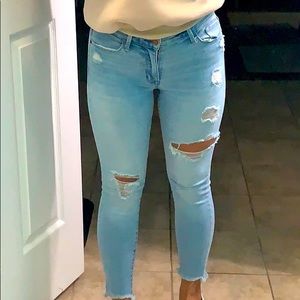 A&F Harper Ankle Jeans